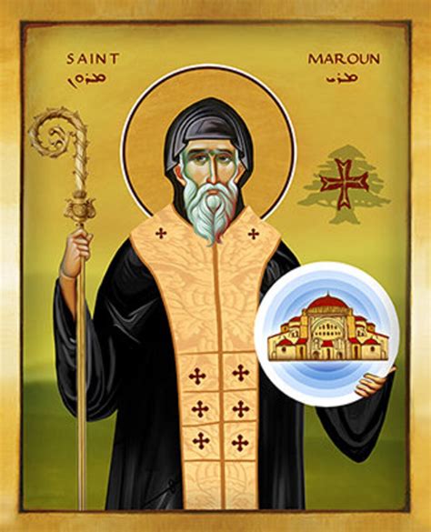 Icon Of St Maroun Hermit Saint Maron Is The Founder Of The Etsy De