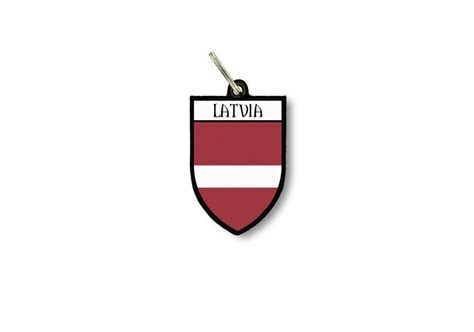 Keychain Flag Collection City Coat Of Arms Latvia Latvian Ebay