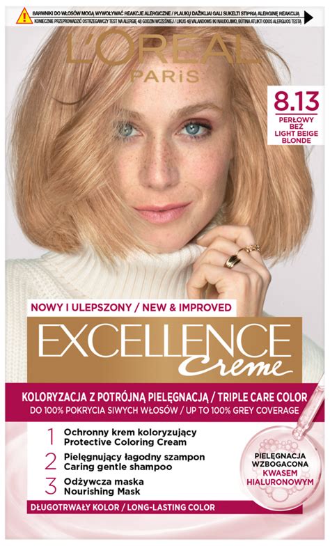 L ORÉAL PARIS EXCELLENCE Creme krem koloryzujący ochronny nr 8 13