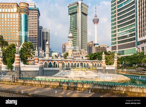 The Sultan Abdul Samad Jamek Mosque Built 1909 Located In The