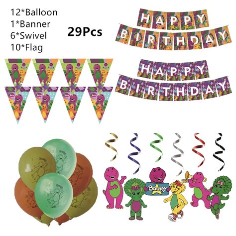 Barney And Friends Birthday Banner