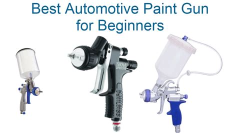 Best Automotive Paint Gun for Beginners / Top 3 Reviews 2021