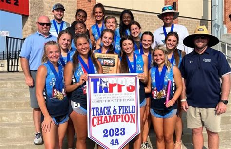 Girls Track And Field Are State Champions For The Third Year In A Row