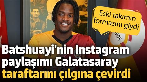 Michy Batshuayi Instagram Dan Fenerbah E Formal Foto Raf N Payla T