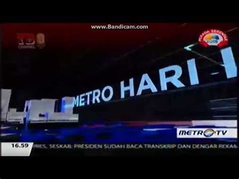 OBB Metro Hari Ini Juni November 2015 Di Metro TV YouTube