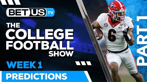 College Football Week Picks And Predictions Pt Best Ncaa