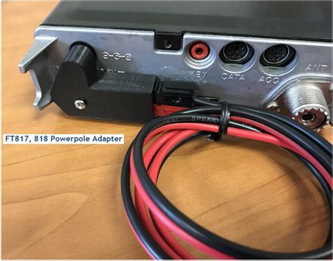 Sotabeams Pp Sotabeams Dc Powerpole Adapter For Yaesu Ft