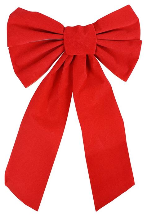 Red Velvet Christmas Bow 9 Inch X 16 Inch 10 Pack Of Holiday Bows Christmas Bows Holiday