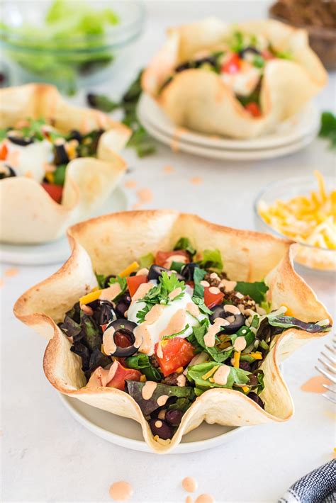 Oven Baked Taco Bowls