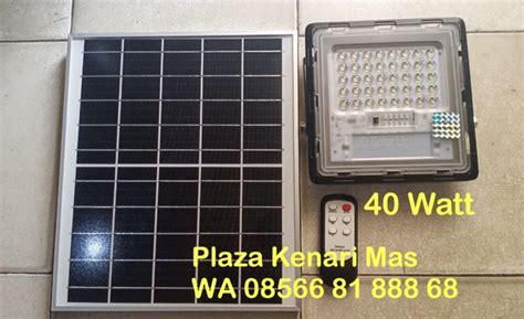 Jual Lampu Taman Solar Cell Led Watt Lampu Sorot Tenaga Surya Led