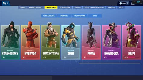 Nowe wyzwania na 1 tydzień 8 sezonu Fortnite Polska