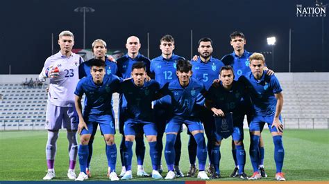 Thailand loses 1-3 to Syria in Fifa friendly