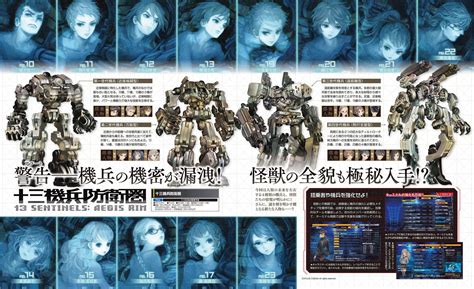 13 Sentinels: Aegis Rim Scans Feature First Look at Enemy and Sentinel ...