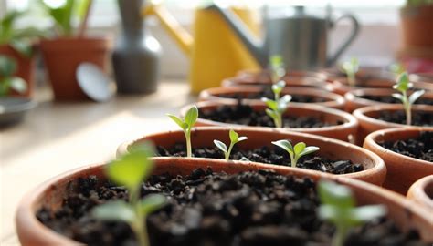 nurturing indoor plant seedlings  beginners guide  thriving house