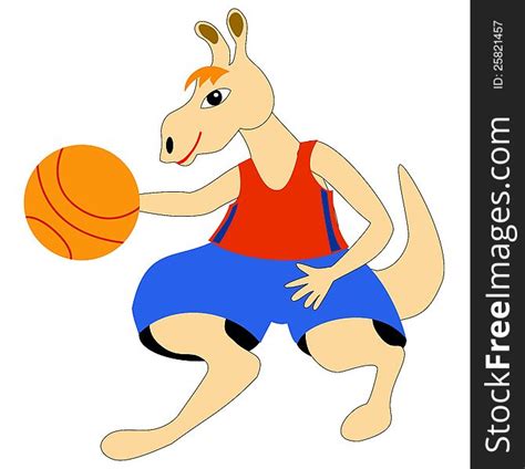 Kangaroo With Ball - Free Stock Images & Photos - 25821457 ...