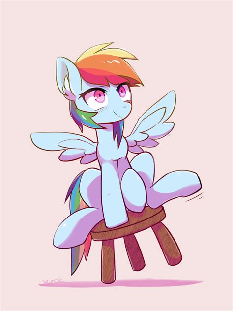 Rainbow Dash By Yorozpony On Deviantart