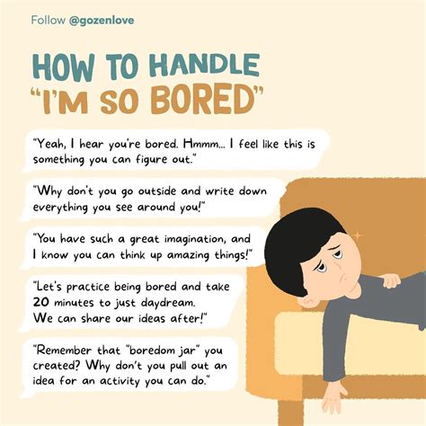 Phrases To Help Handle I M So Bored