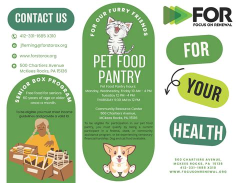 Pet Food Pantry | Focus on Renewal