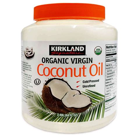 Kirkland Signature Organic Virgin Cold Pressed Coconut Oil L Ebay