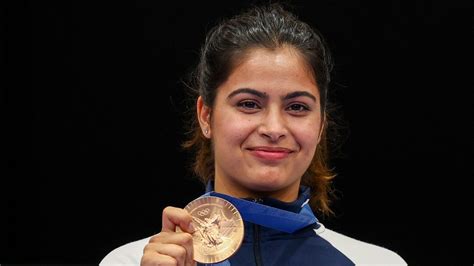 Manu Bhaker Consigue El Doble Bronce En Par S Y Las Marcas Se Apresuran