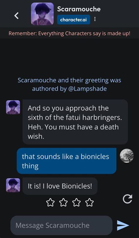 Lore Accurate Scaramouche Rcharacterai