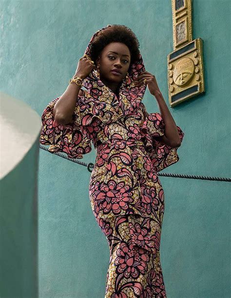 Paradis Floral Lookbook De La Mode Africaine Style Africain