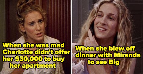 14 Sex And The City Moments Where Carrie Should Ve Been Blocked By All Of Her Friends Latest