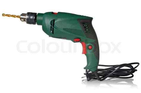 electric drill  cord stock image colourbox