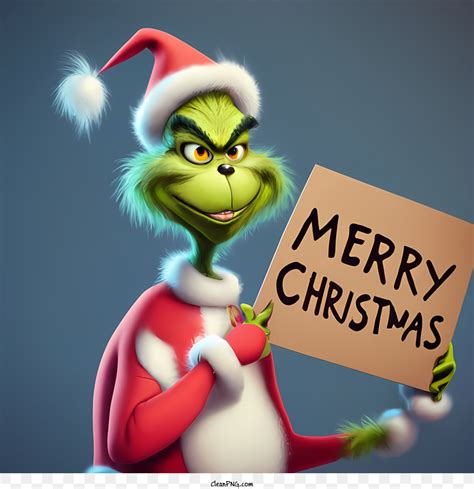 Natal Grinch Selamat Natal Gambar Png