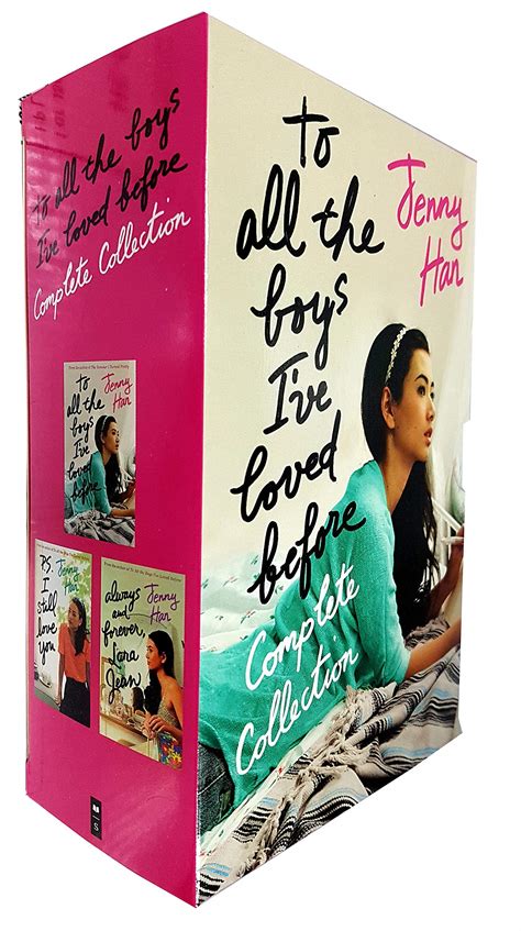To all the boys i ve loved before trilogy box set jenny han complete