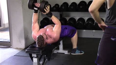 One Arm Dumbbell Bench Press With Second Pause Youtube