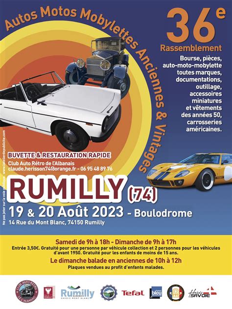 Me Rassemblement De Voitures Anciennes Automobile Club Du Mont Blanc