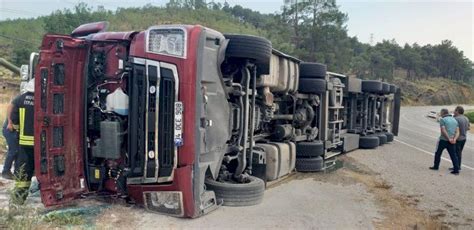 Seydikemer de TIR Kazası Bodrum Kent TV