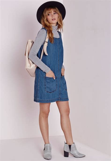 Transition Into Fall With The Denim Dress Miss Rich