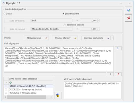 Pakiet mobilności sposoby liczenia w Comarch ERP Optima