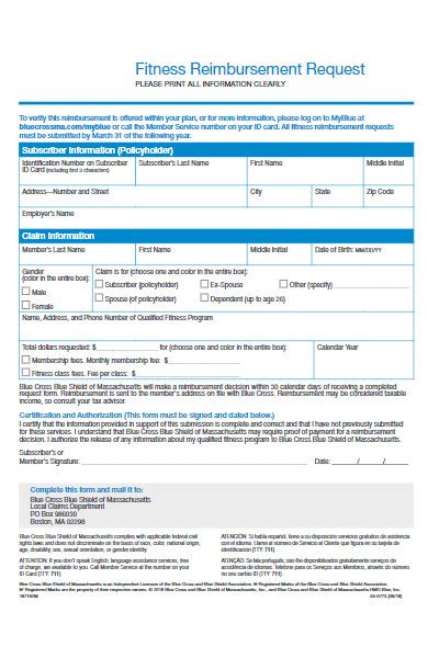 Free Fitness Forms In Pdf Ms Word