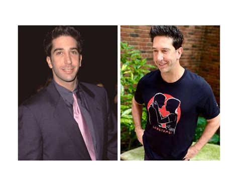 David Schwimmer Nose Job - Before And After Photos