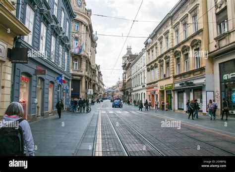 Croatia Zagreb Ilica Shopping Street Hi Res Stock Photography And