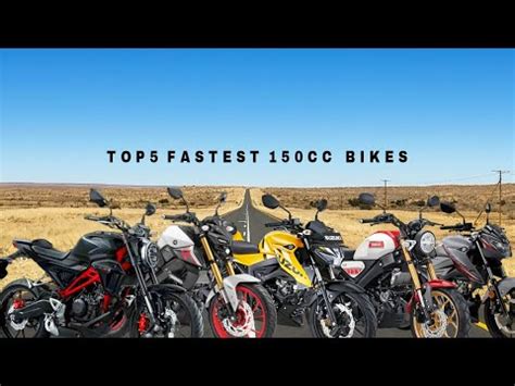 Top 5 Fastest 150cc Naked Sports Motorcycles 2024