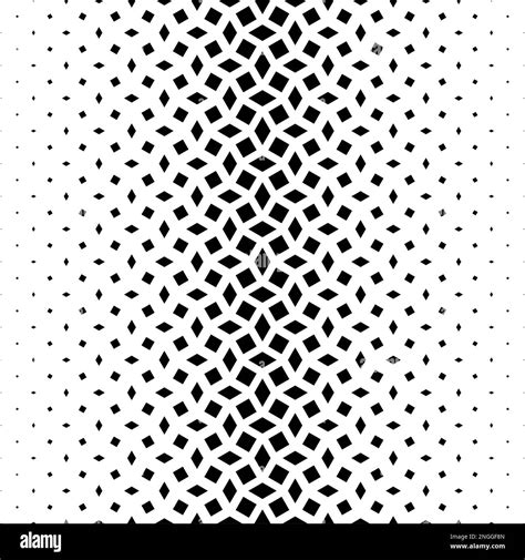 Geometric Pattern Of Black Figures On A White Background Seamless In