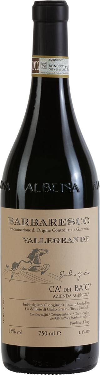 Ca Del Baio Vallegrande Barbaresco Docg The Real Review