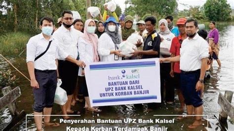 UPZ Bank Kalsel Salurkan Rp 453 Juta Untuk Masyarakat Terdampak Banjir