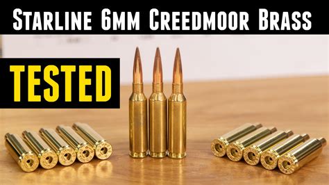 Tested Starline 6mm Creedmoor Brass Large And Small Primer Ultimate Reloader