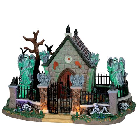 Lemax Spooky Town Collection Graveyard Scene With 45v Adaptor