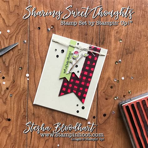 DIY Buffalo Plaid for Global Design Project 098 - Stampin' Hoot