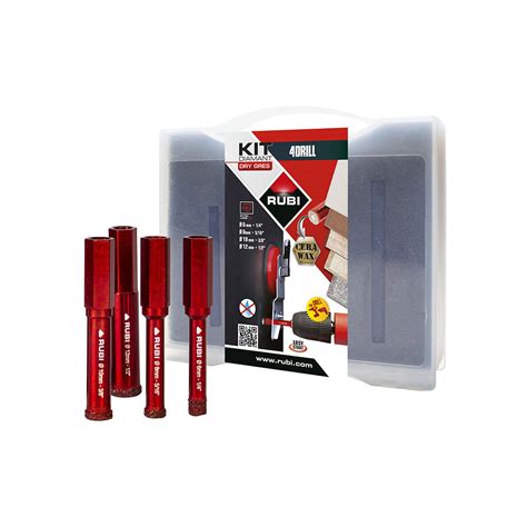 Rubi Drygres Drill Diamond Drill Bit Kit Buy Online The Tilers Hub