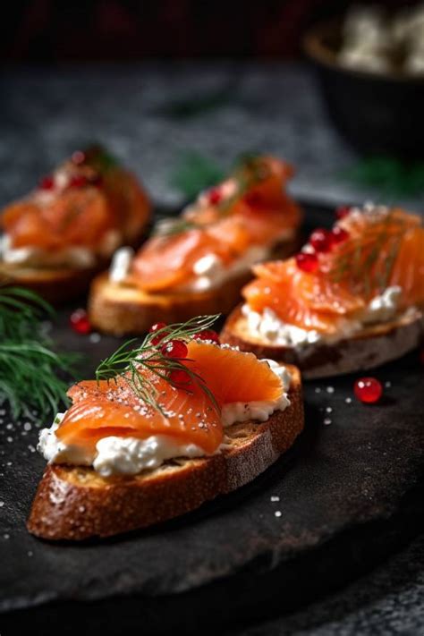 Lachs Crostini Perfekte Häppchen für den Sektempfang auf Hochzeiten