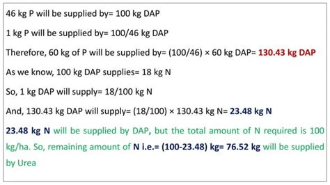 Fertilizer Calculation Ppt