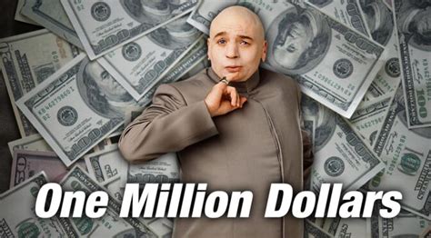 Dr Evil One Million Dollars