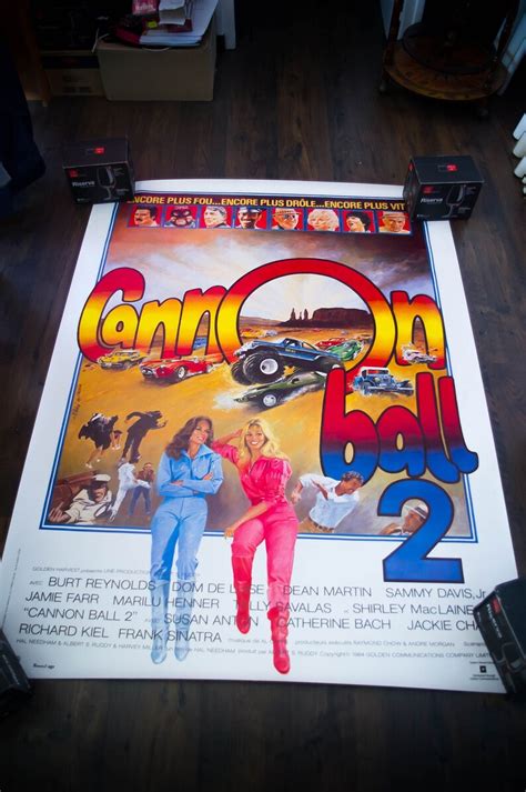 CANNONBALL RUN 2 Original Poster 1984 4x6 Ft French Grande - Etsy